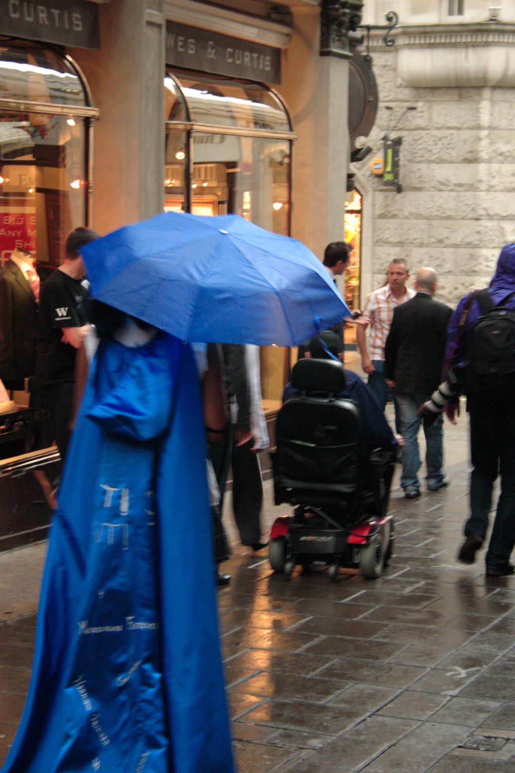 People queueing up for the Harry Potter book launch in London.