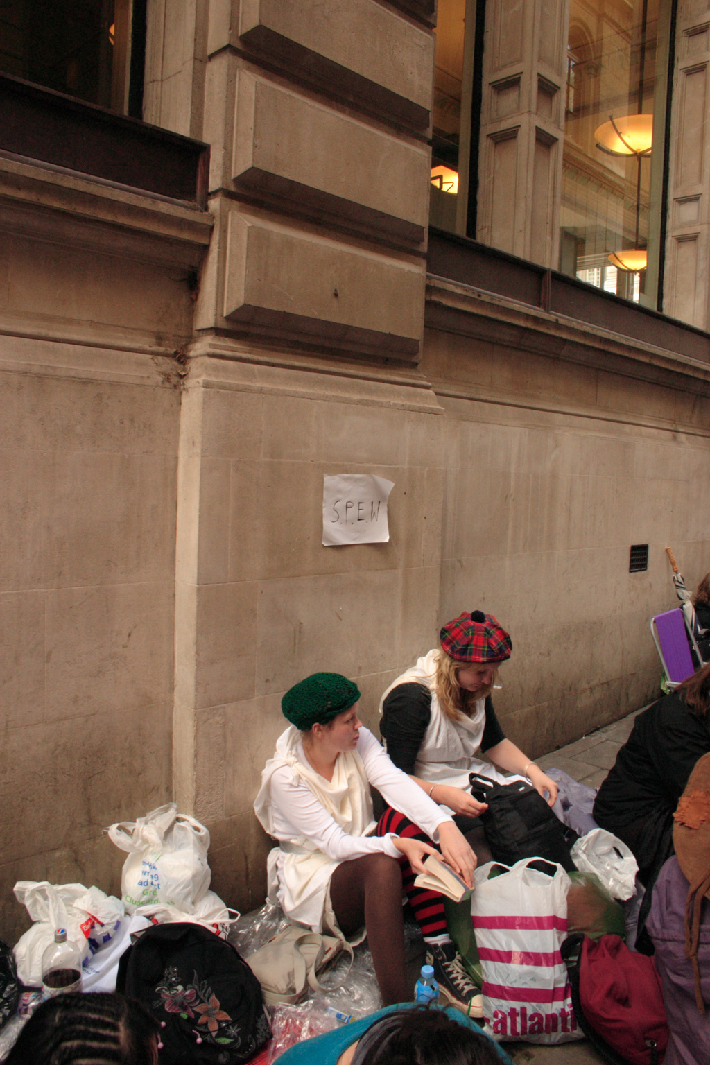 People queueing up for the Harry Potter book launch in London.
