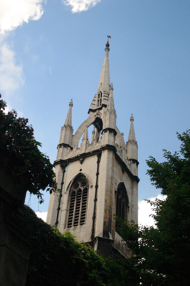 St Dunstans in the East Church in the City of London