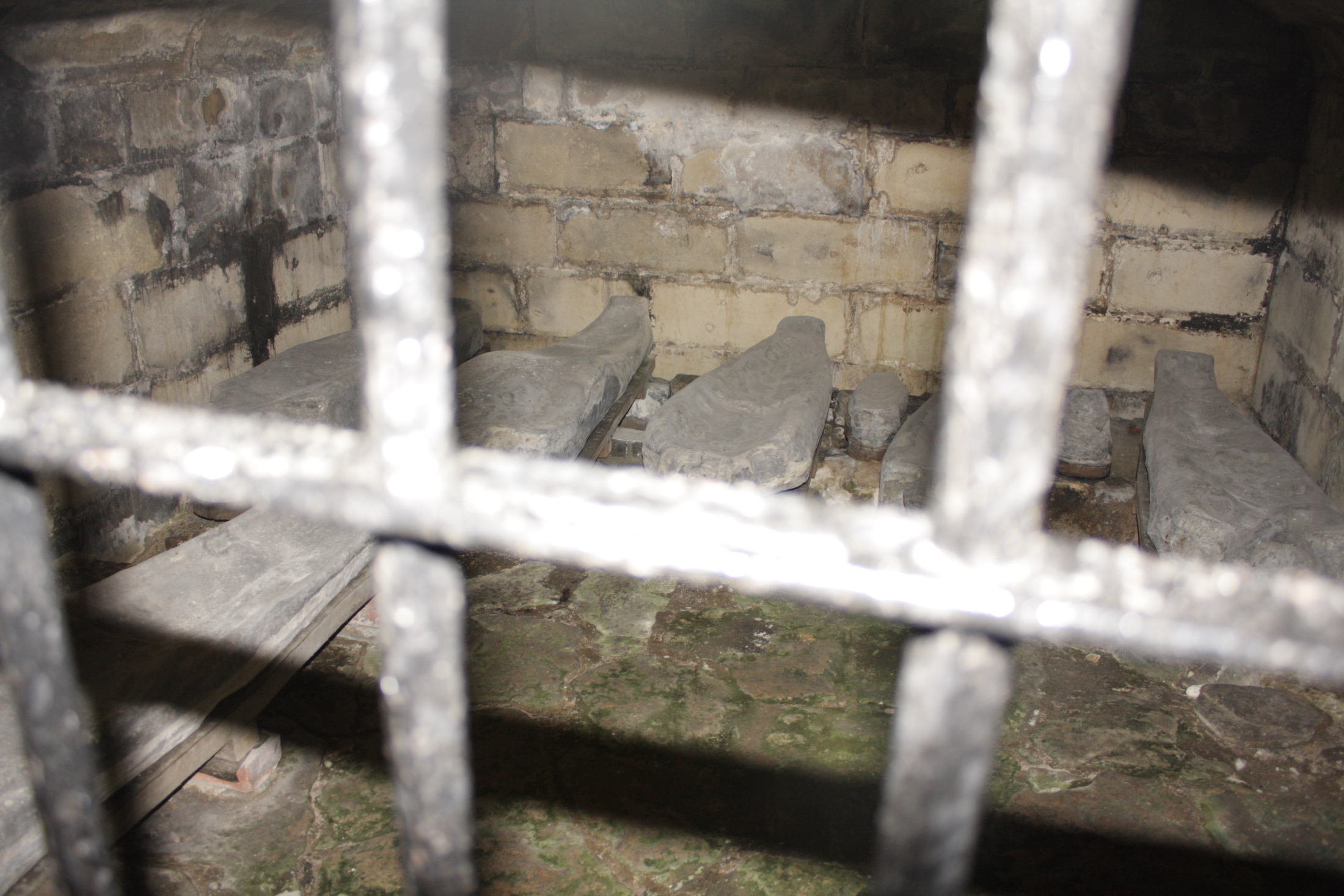 Inside the Chapel at Farleigh Hungerford Castle