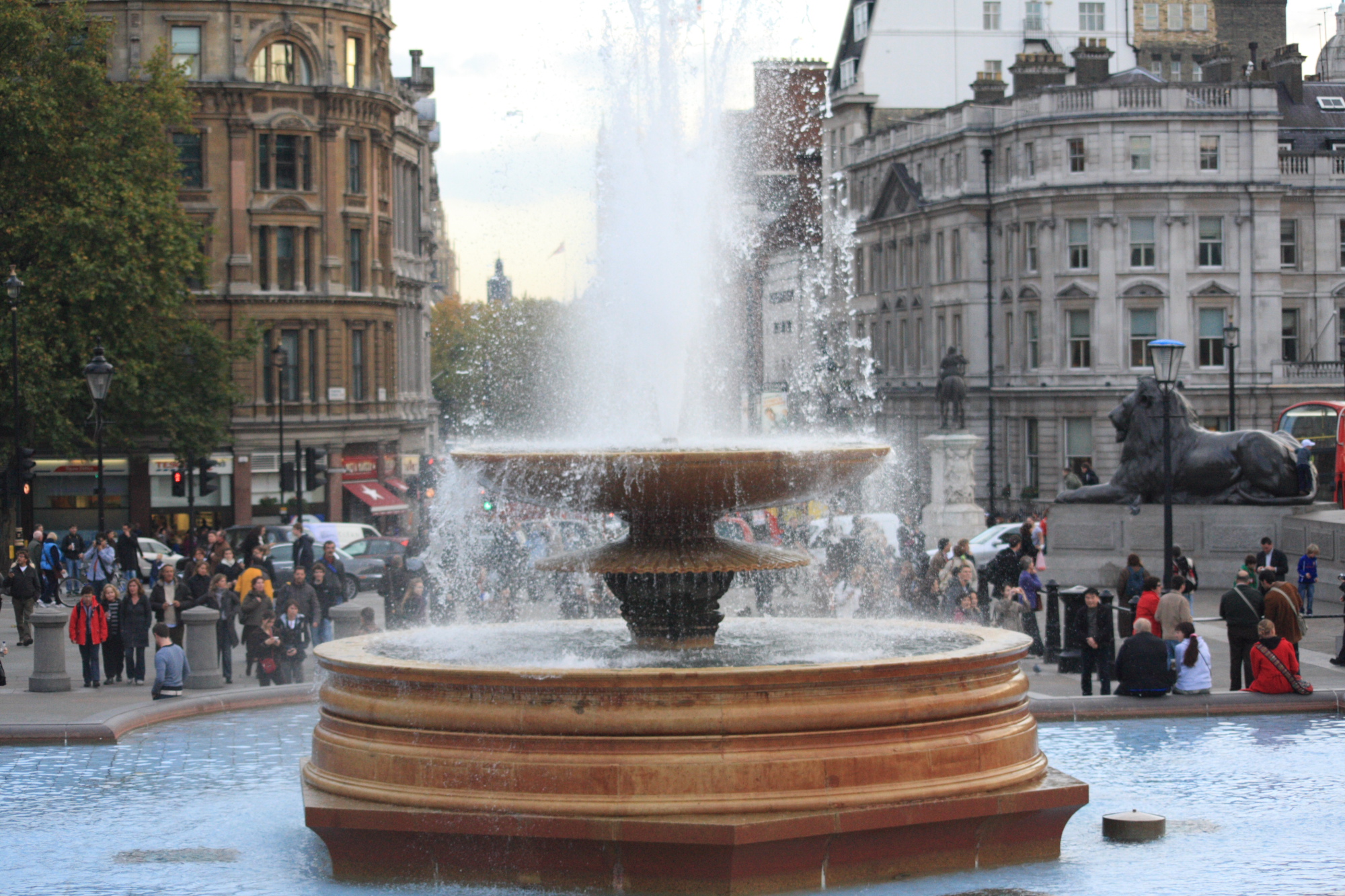 Fountain in Trafalgar Square