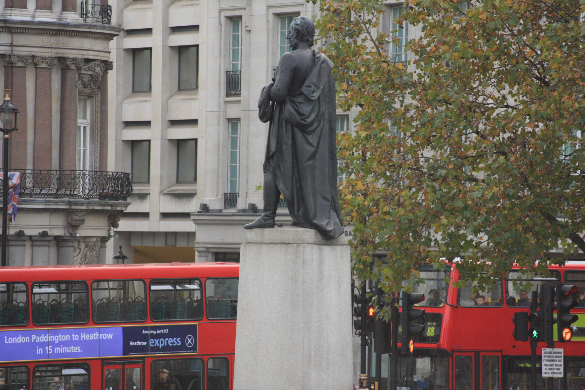 Statue in Trafalgar Square