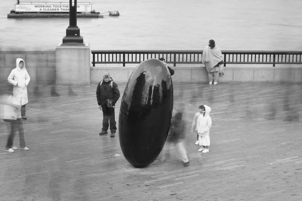 Ghosts and the Egg, near Tower Bridge