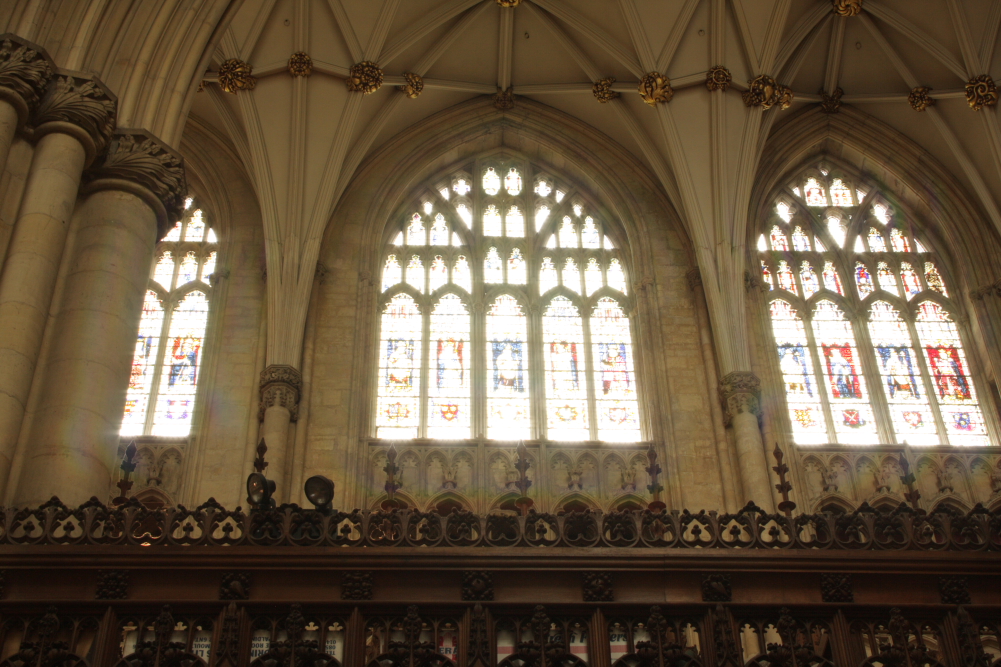 Interior of York Minster Cathedral