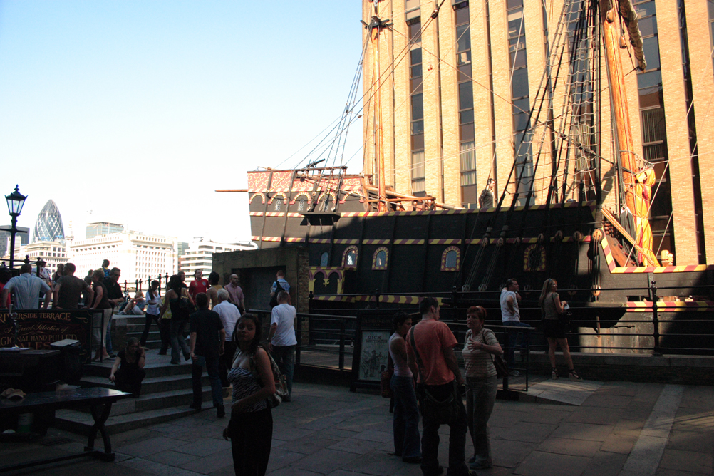 Replica of the Golden Hind